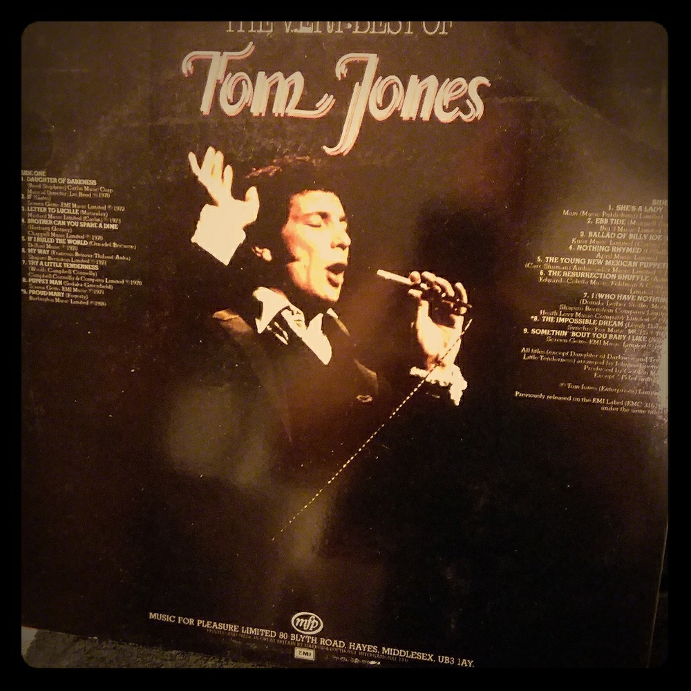 Tom Jones vinyl